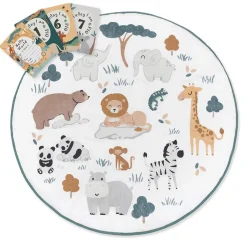 Lolli Living Round Play Mat with Milestone Cards - Clearance