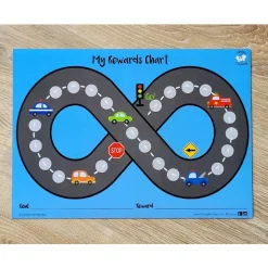 Magnetic Rewards Chart with Marker Pen