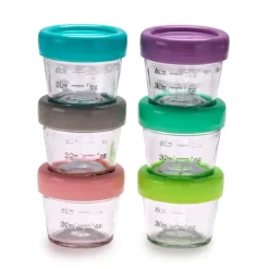 Melii Glass Food Container - 6 Pack