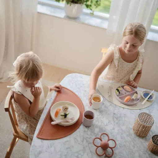 Mushie Dinnerware Fork & Spoon Set