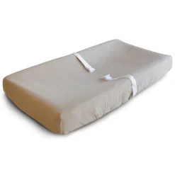 Mushie Extra Soft Muslin Changing Pad Cover - Clearance