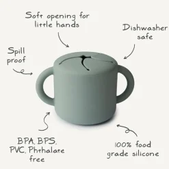 Mushie Silicone Snack Cup