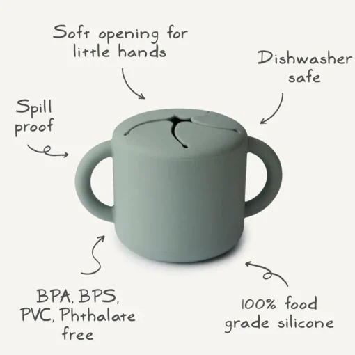 Mushie Silicone Snack Cup