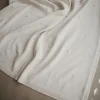 Mushie Textured Dots Knitted Blanket - Clearance