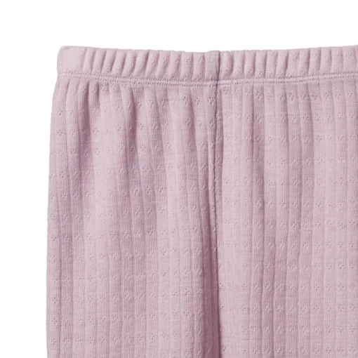 Nature Baby Long Sleeve Merino Pointelle Pyjamas 2pc