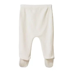 Nature Baby Pointelle Footed Romper