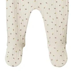 Nature Baby Pointelle Footed Romper