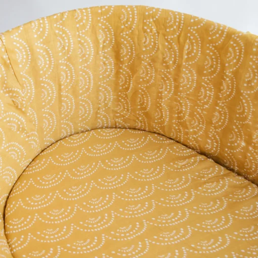 Nestling Moses Basket Muslin Fitted Sheet - 73 x 34cm