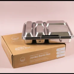 Nestling Stainless Steel Jumbo Bento Box