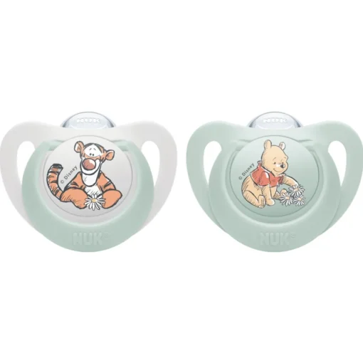 Nuk Star Silicone Soother - Winnie the Pooh
