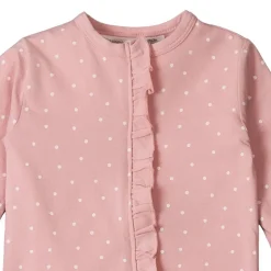 Organic Cotton Ruffle Zip Suit - Clearance