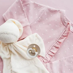 Organic Cotton Ruffle Zip Suit - Clearance
