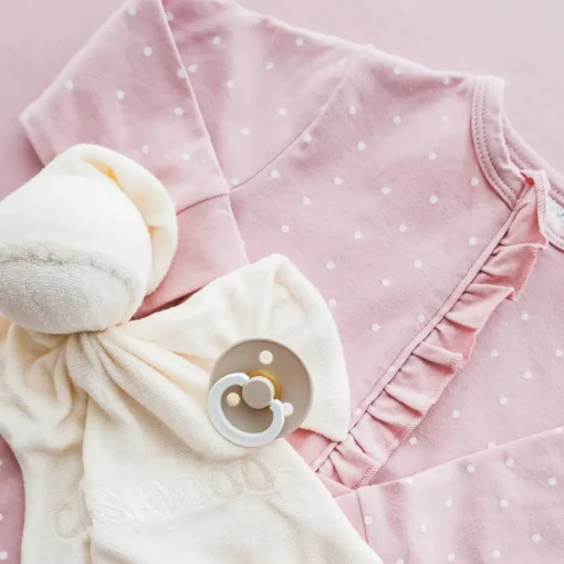 Organic Cotton Ruffle Zip Suit - Clearance
