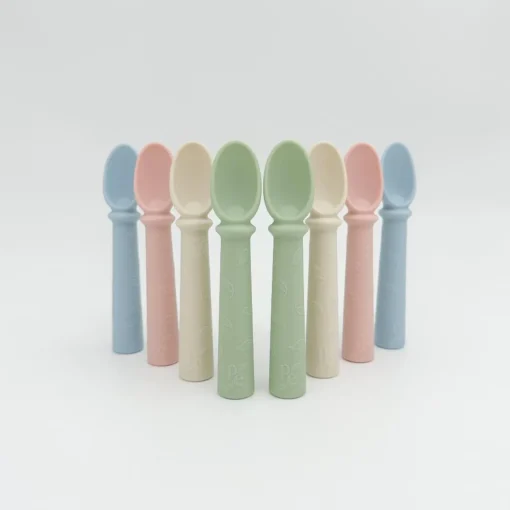 Petite Eats Silicone Baby Spoons 2pk