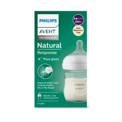 Phillips Avent Nature Response Glass Bottle