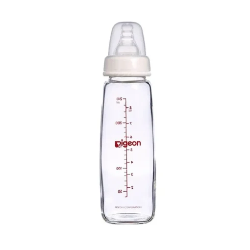Pigeon - Peristaltic Nipple Nursing Glass Bottle