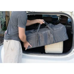 Quest Portacot with Bassinet - Grey