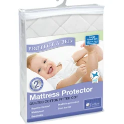 Quilted Cotton Mattress Protector