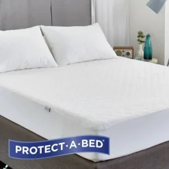 Quilted Cotton Pillow Protector