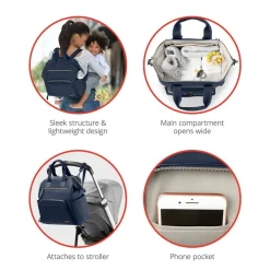 Skip Hop Main Frame Wide Open Backpack