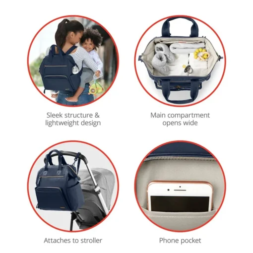 Skip Hop Main Frame Wide Open Backpack