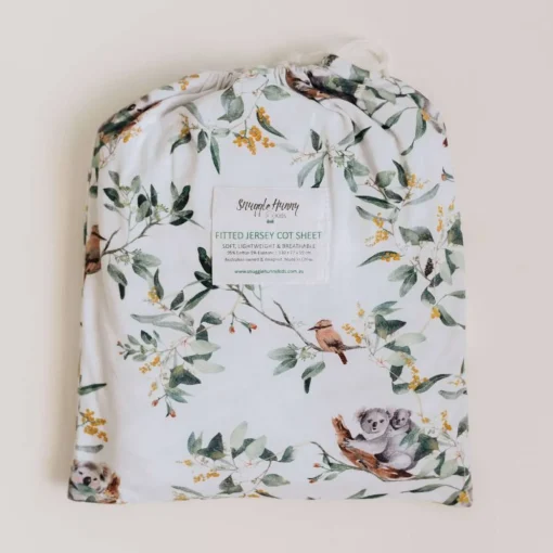 Snuggle Hunny Kids Fitted Cot Sheet - 133 x 77cm