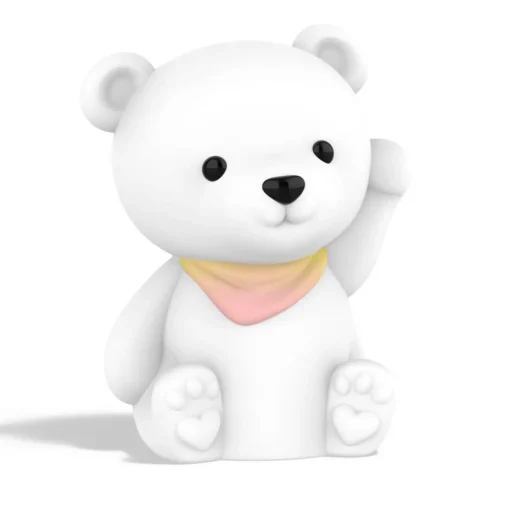 Stellar Haus Rechargeable Night Light - Squishy Teddy