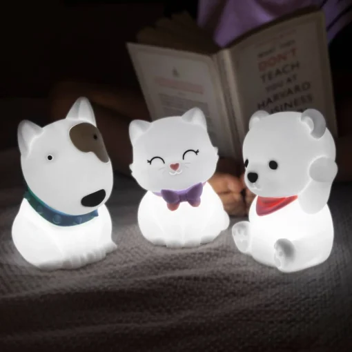 Stellar Haus Rechargeable Night Light - Squishy Teddy