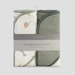 The Little Linen Company Hooded Towel 2 Pack