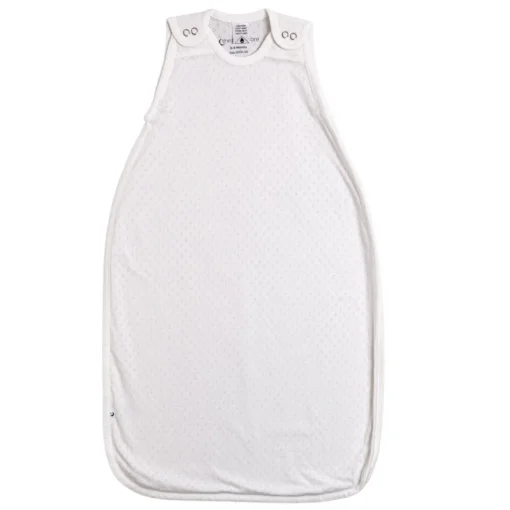 The Sleep Store 0.1 tog Pointelle Side Zip Summer Sleeping Bag