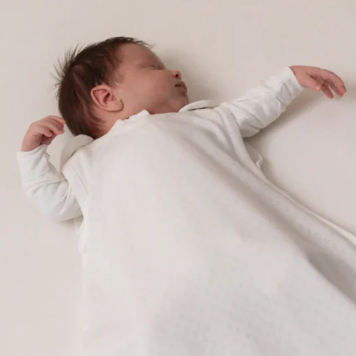 The Sleep Store 0.1 tog Pointelle Side Zip Summer Sleeping Bag