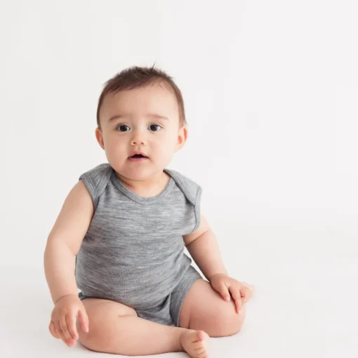 The Sleep Store Deluxe Merino Rib Singletsuit