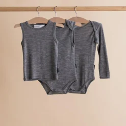 The Sleep Store Deluxe Merino Rib Kids Singlet