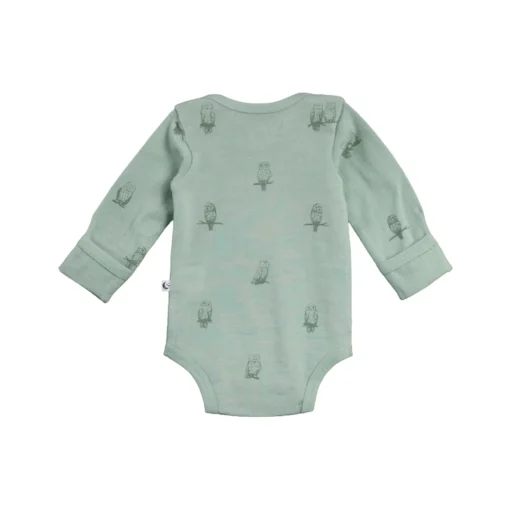 The Sleep Store Jersey NZ Merino Long Sleeve Bodysuit - Clearance