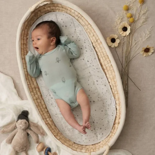 The Sleep Store Jersey NZ Merino Long Sleeve Bodysuit - Clearance