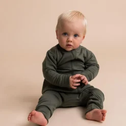 The Sleep Store Merino Tencel Fleece - Onesie with Foldover Mittens & Feet