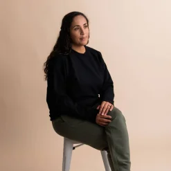 The Sleep Store Merino Tencel Fleece - Women's Crew Jumper