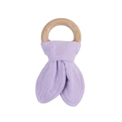 The Sleep Store Muslin & Wood Teether