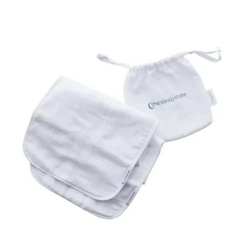 The Sleep Store Muslin Burp Cloth 2pk