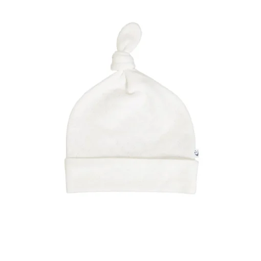 The Sleep Store Organic Cotton Pointelle Knotted Hat