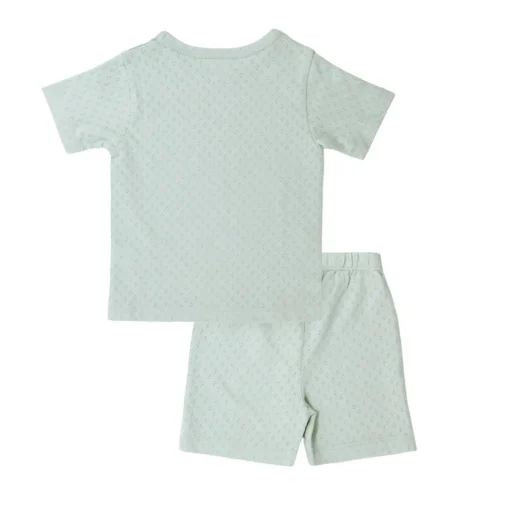 The Sleep Store Organic Cotton Pointelle Summer Pyjamas