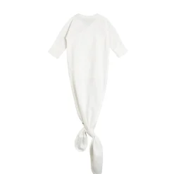 The Sleep Store Organic Cotton Pointelle Kimono Gown