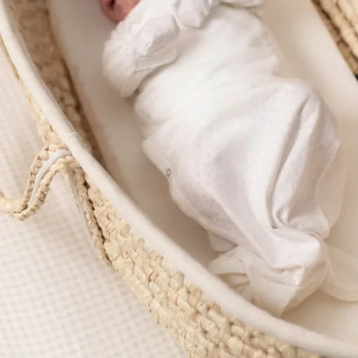 The Sleep Store Organic Cotton Pointelle Kimono Gown
