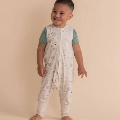 The Sleep Store Organic Cotton 0.2 tog Sleeping Suit