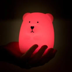 The Sleep Store Rainbow Colour Changing Night Light - Brave Bear