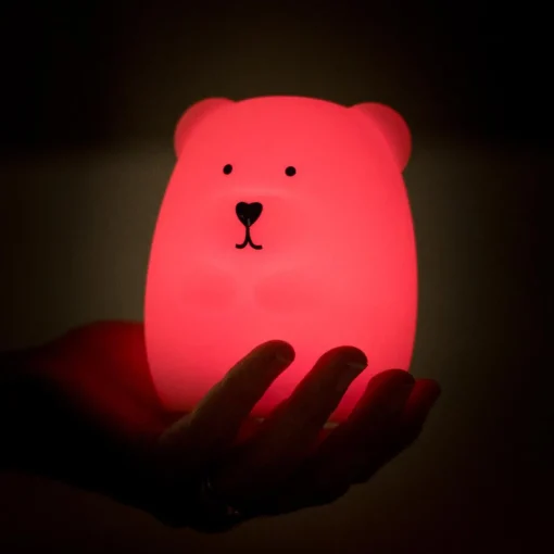 The Sleep Store Rainbow Colour Changing Night Light - Brave Bear