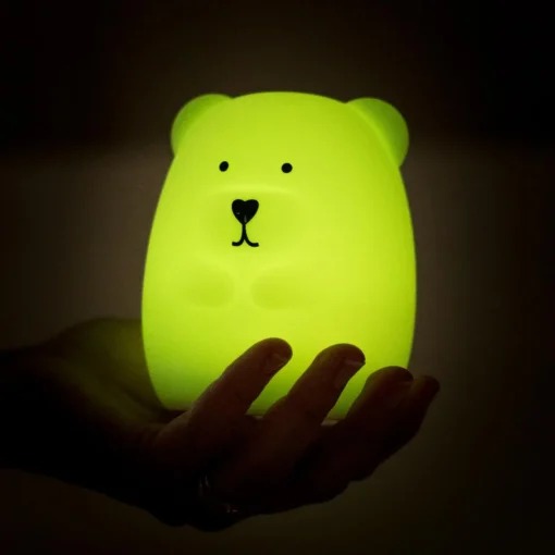 The Sleep Store Rainbow Colour Changing Night Light - Brave Bear