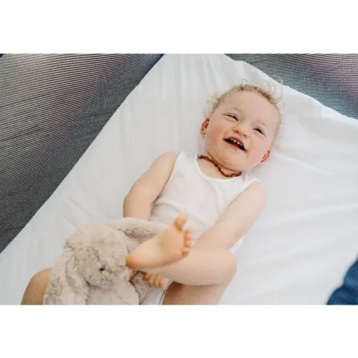 Waterproof Fitted Protector Sheet - Drift Travel Cot
