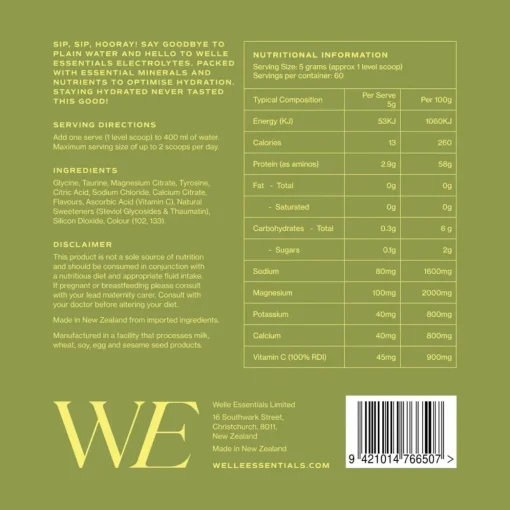 Welle Essentials Electrolytes - Pineapple Lime
