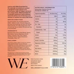 Welle Essentials Pre (Premium Pre-Workout) - Peach Lemonade
